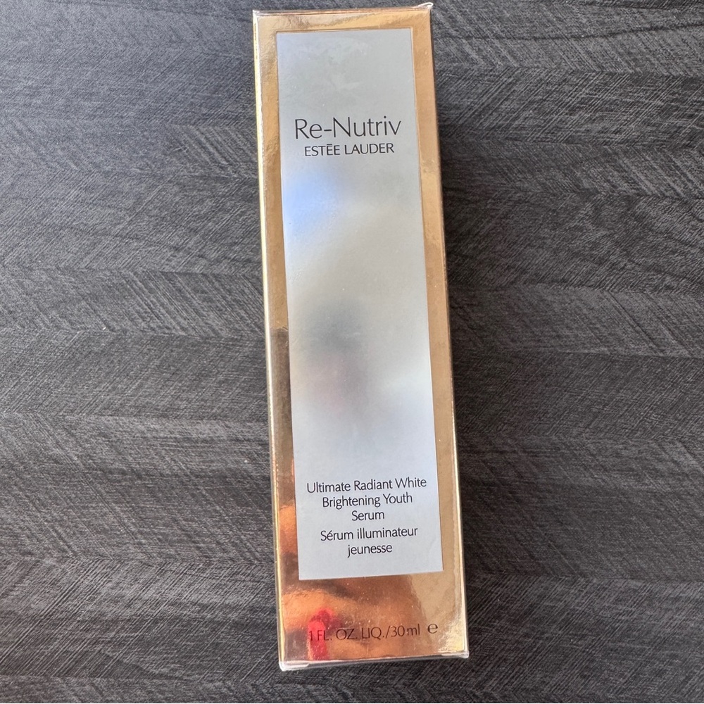 Estee Lauder Re-Nutriv Ultimate Radiant White Brightening Youth Serum 30ml NIB